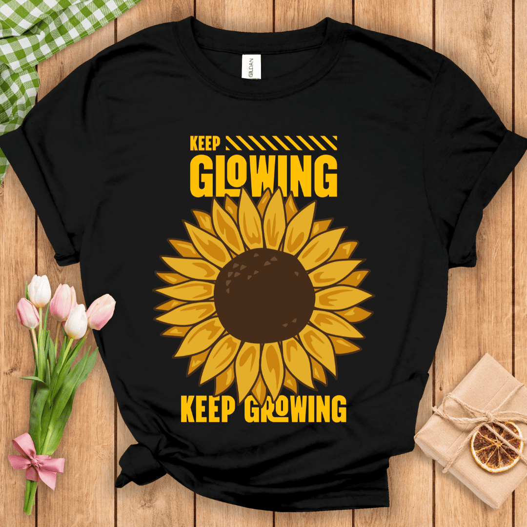 Keep Glowing Keep Growing Unisex Tee