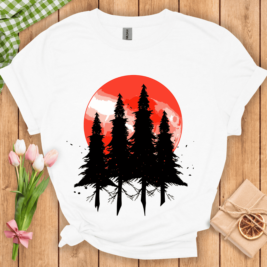Red Sunset Unisex Tee