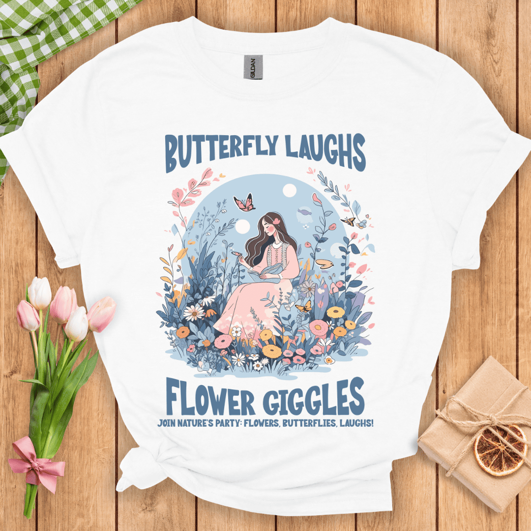 Butterfly Laughs Unisex Tee