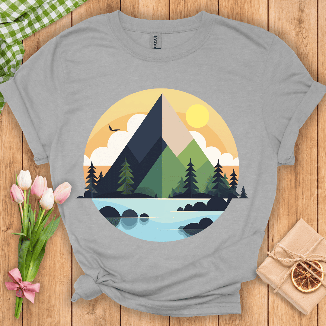 Lake Mountain Unisex Tee
