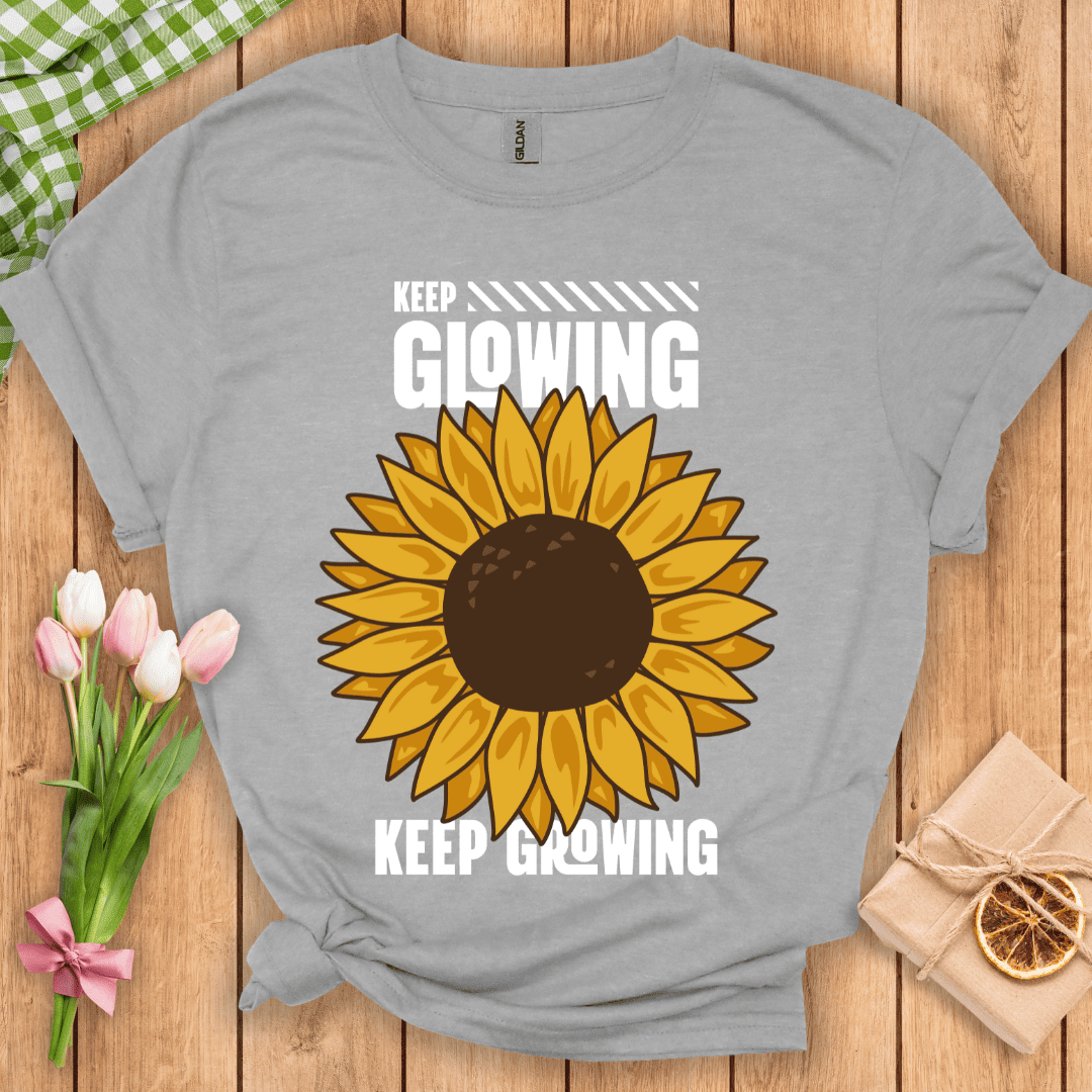 Keep Glowing Keep Growing Unisex Tee