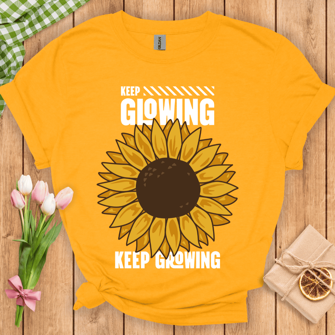 Keep Glowing Keep Growing Unisex Tee