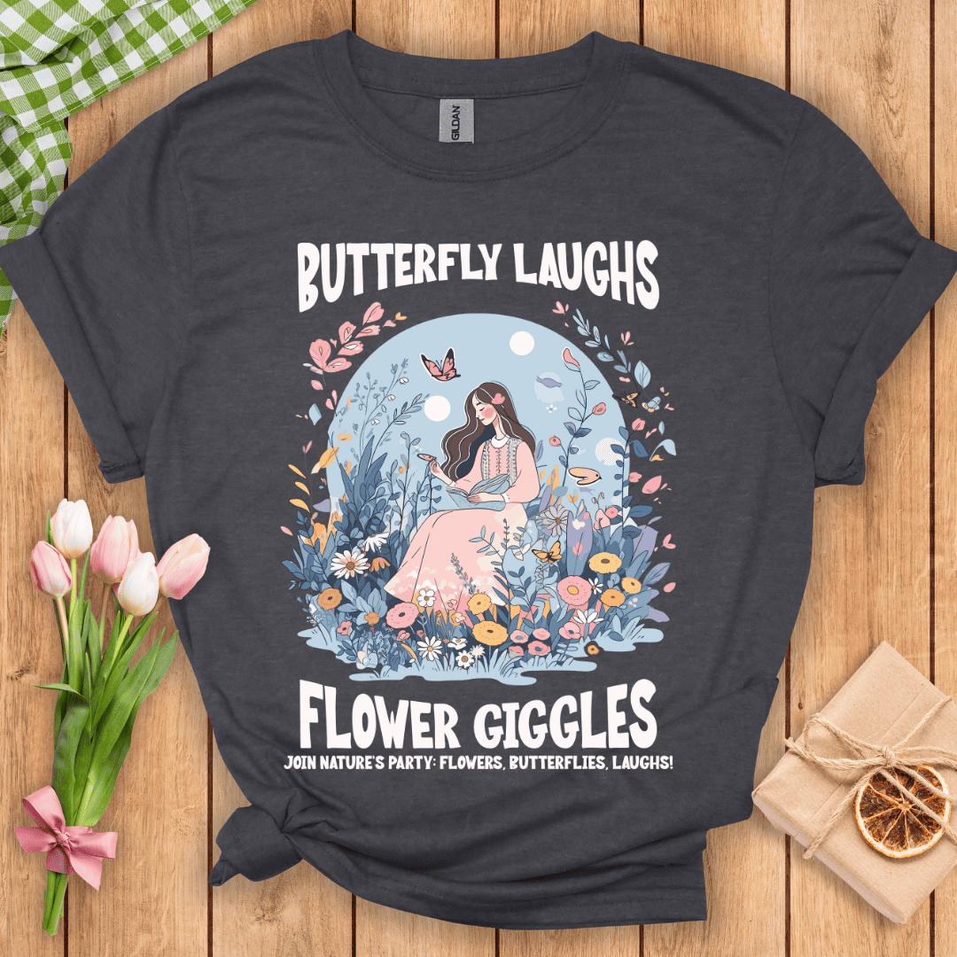 Butterfly Laughs Unisex Tee