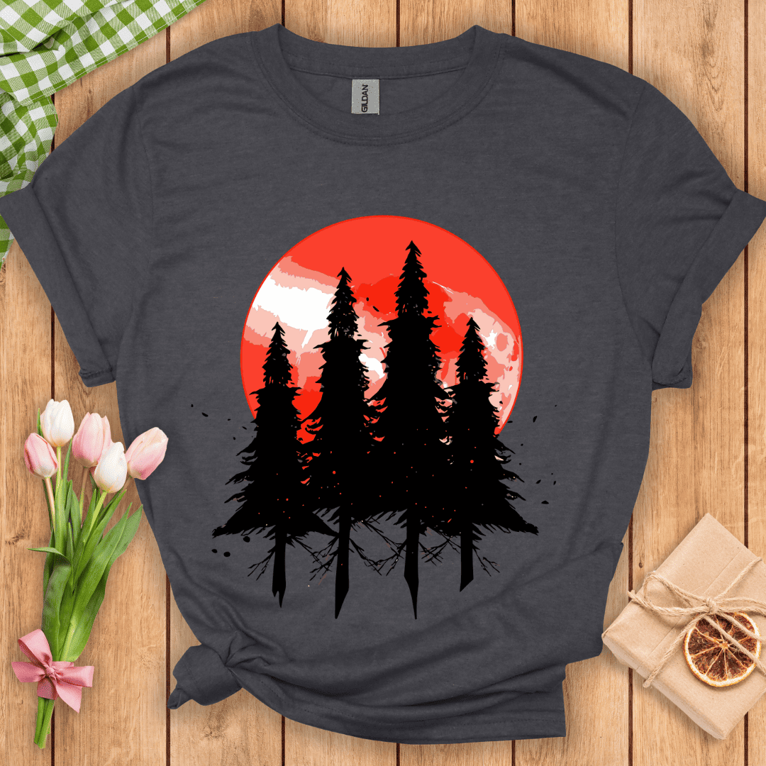 Red Sunset Unisex Tee