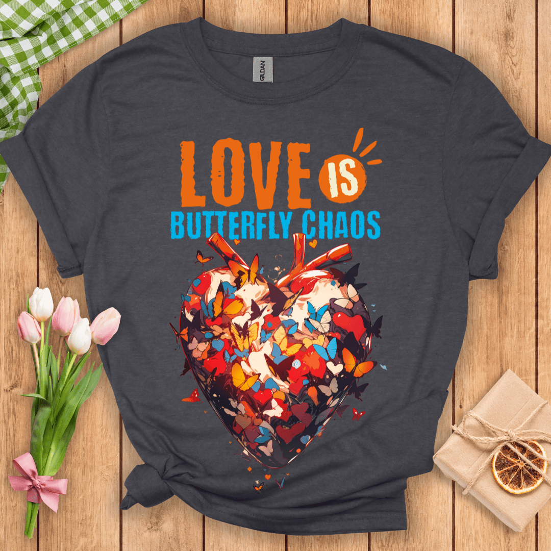 Love Is Butterfly Chaos Unisex Tee