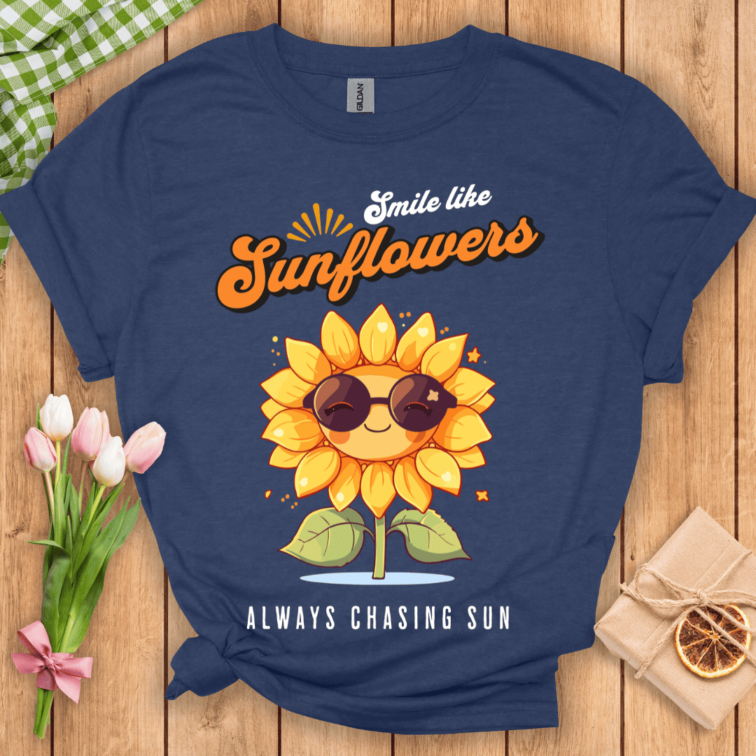Smile Like Sunflowers Unisex Tee