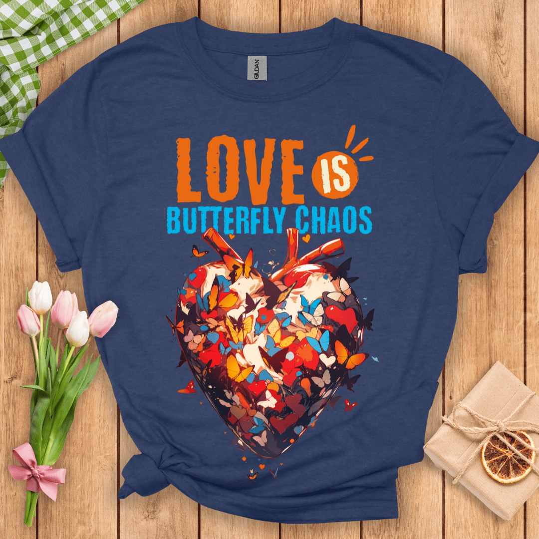 Love Is Butterfly Chaos Unisex Tee
