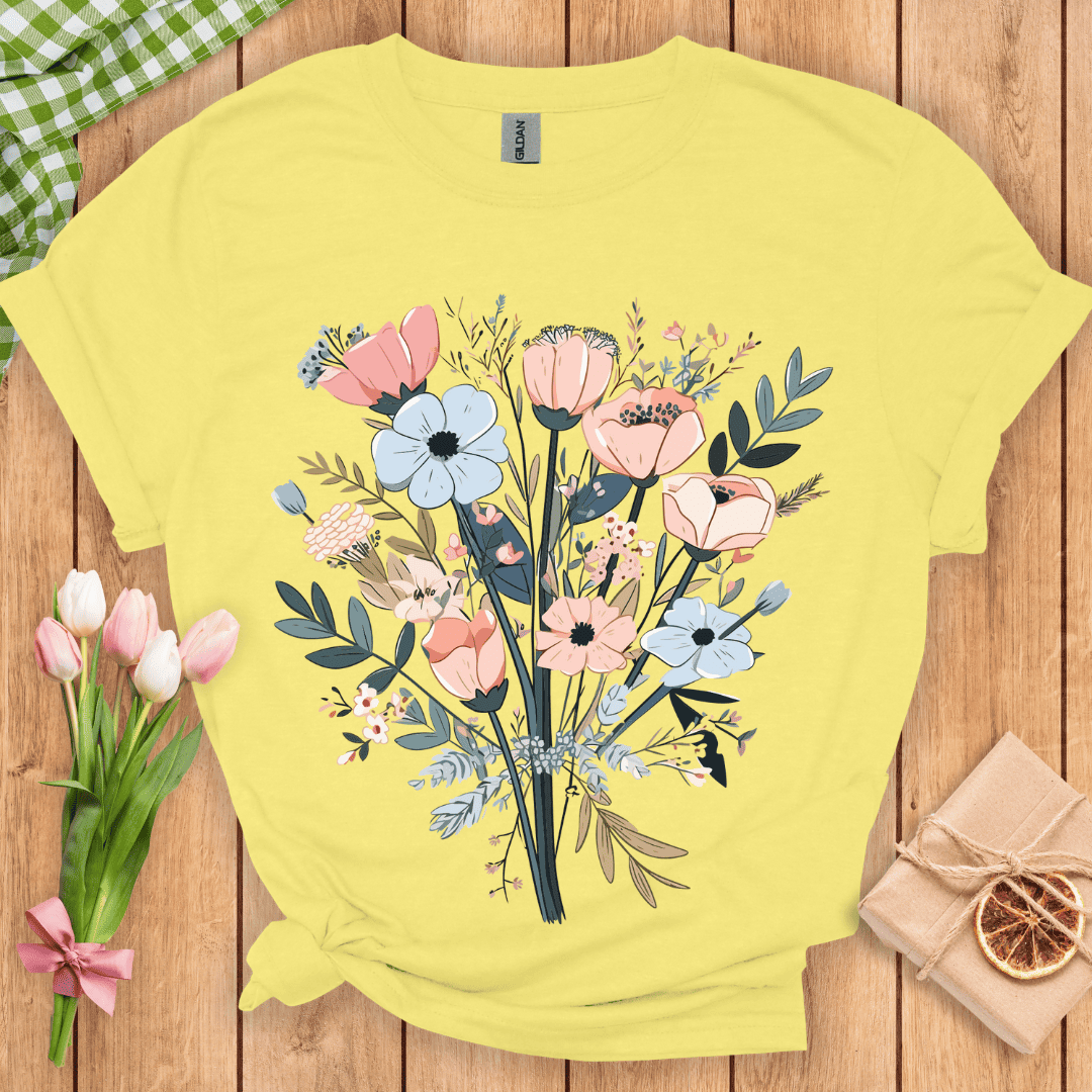 Wildflowers Bouquet Unisex Tee