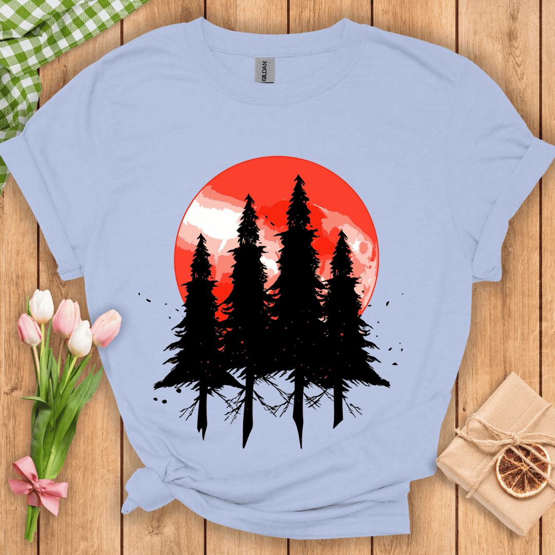 Red Sunset Unisex Tee