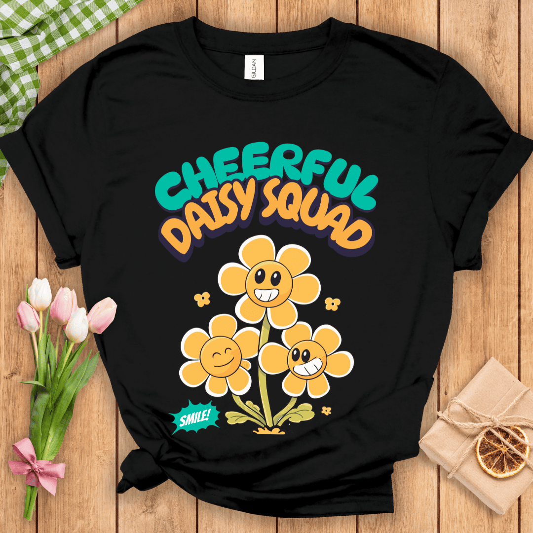 Cheerful Daisy Squad Unisex Tee
