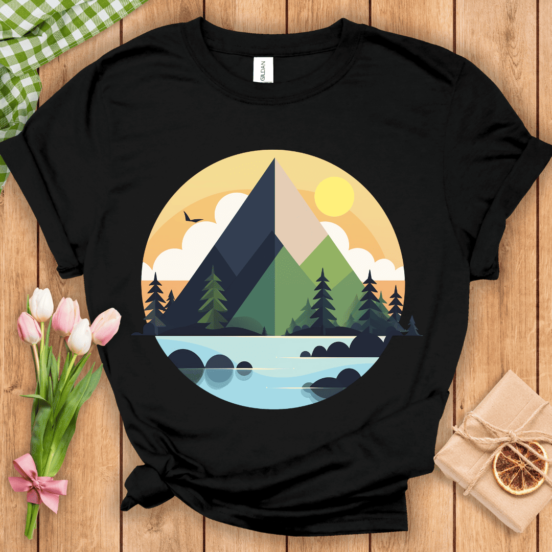 Lake Mountain Unisex Tee