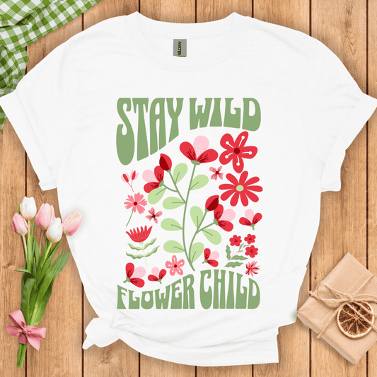 Stay Wild Flower Child Unisex Tee