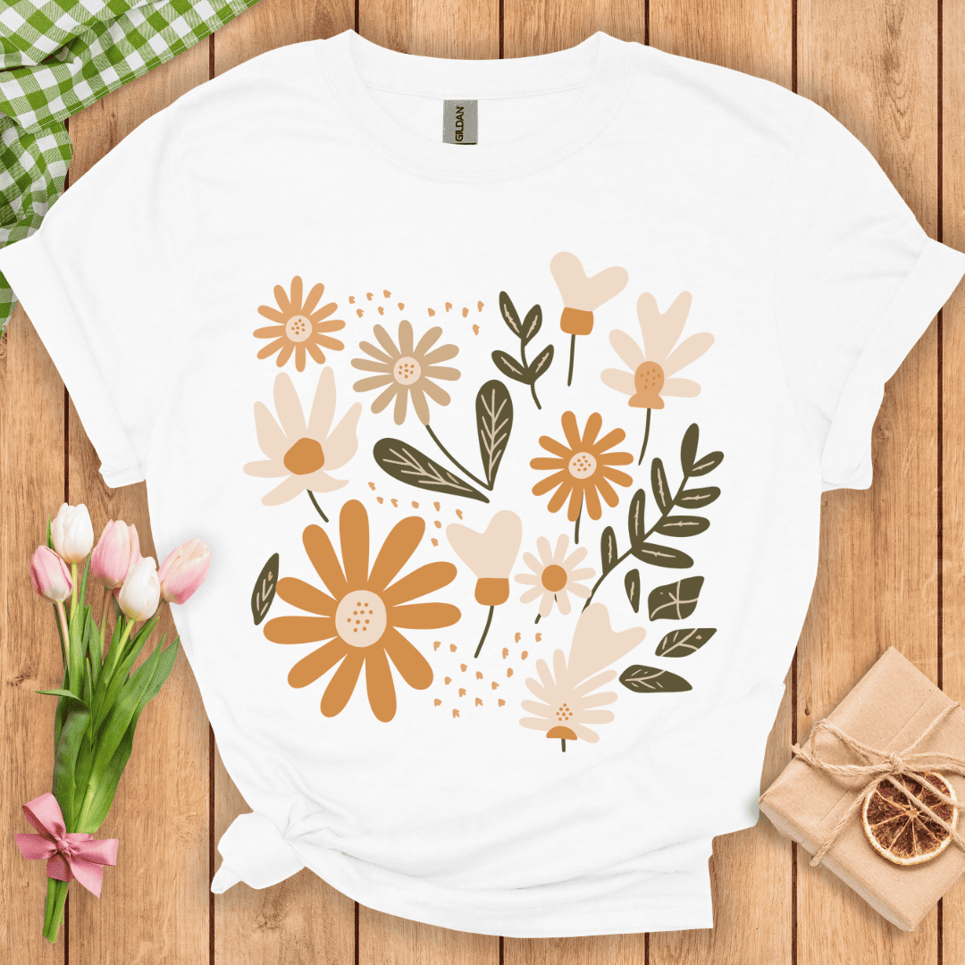 Boho Wildflowers Unisex Tee