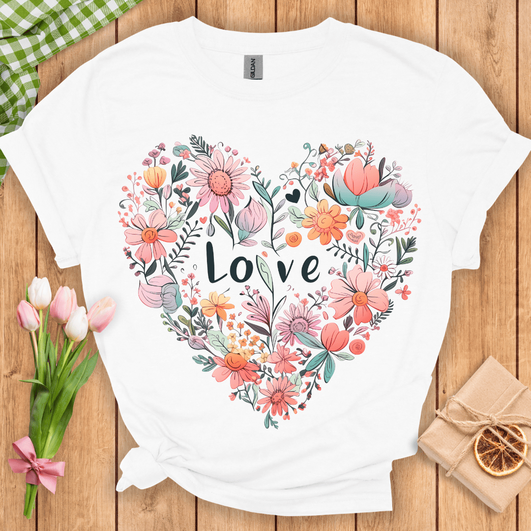 Love Heart Unisex Tee