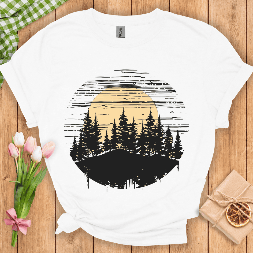 Forest Sunset Unisex Tee