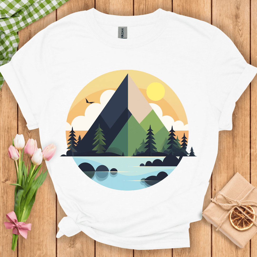 Lake Mountain Unisex Tee