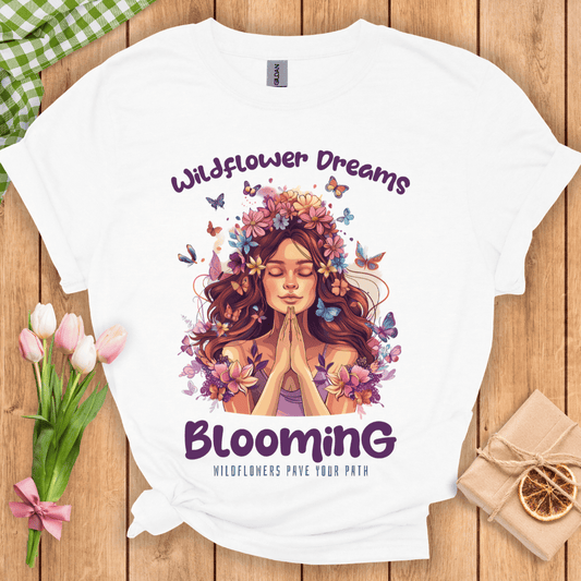 Wildflower Dreams Blooming Unisex Tee