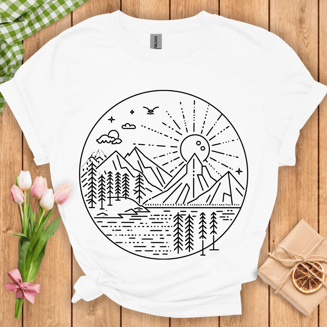 Mountains Unisex Tee