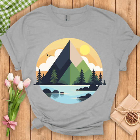 Lake Mountain Unisex Tee