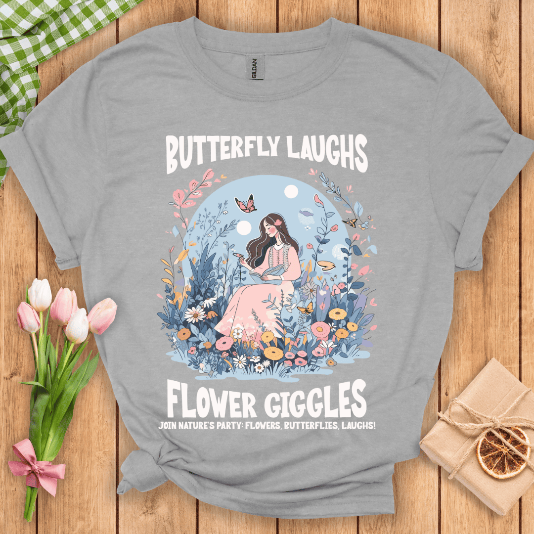 Butterfly Laughs Unisex Tee