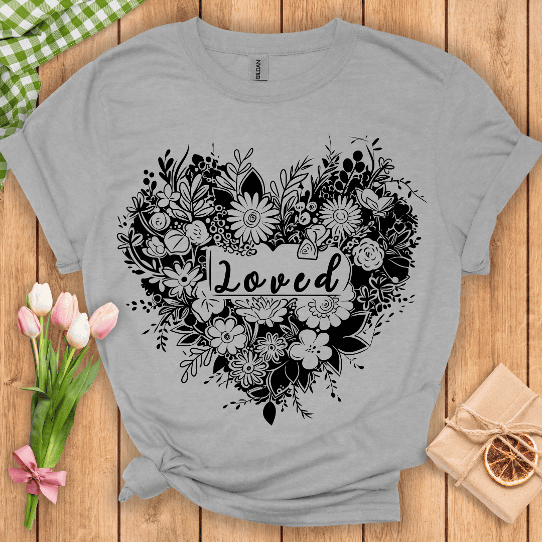 Loved Heart Unisex Tee