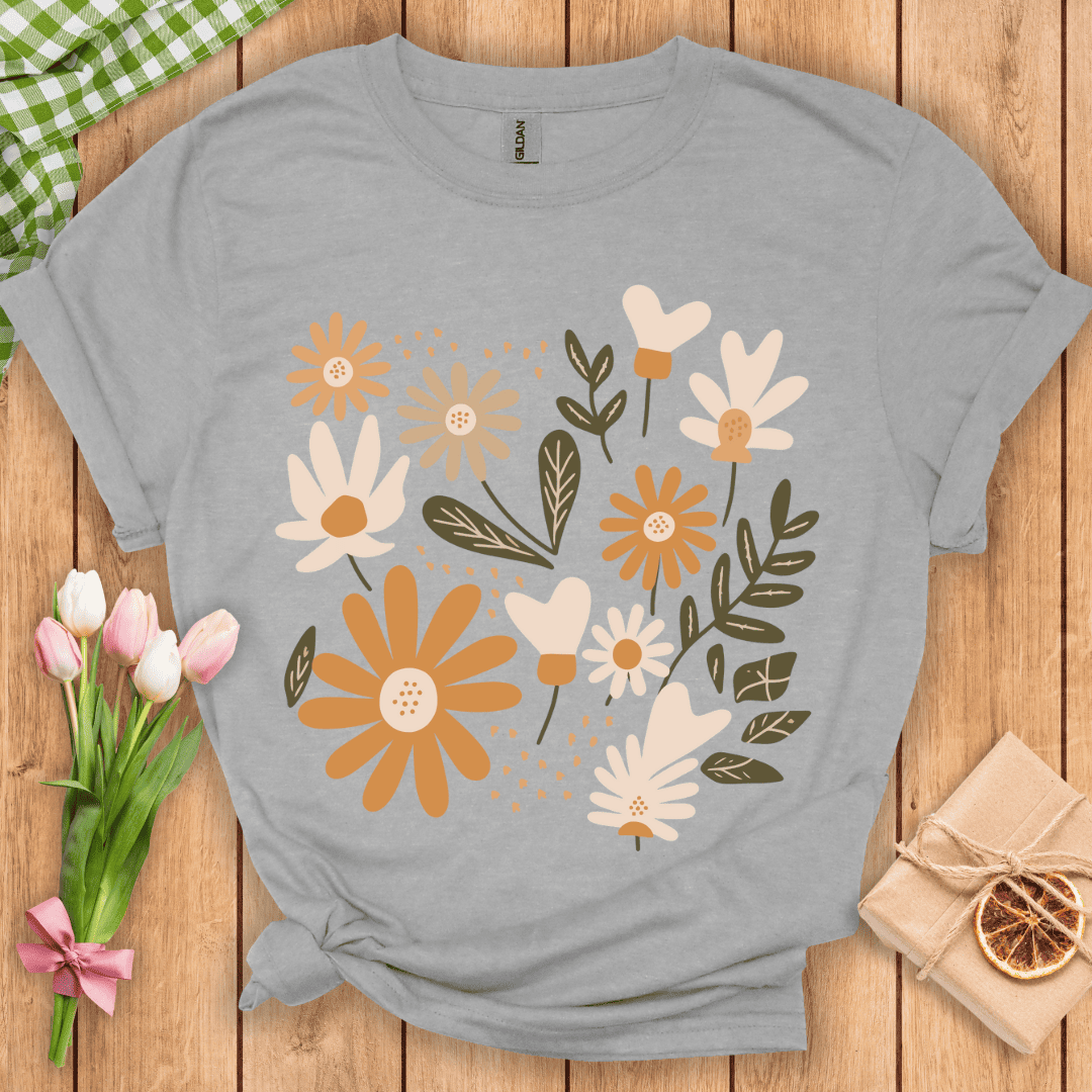 Boho Wildflowers Unisex Tee