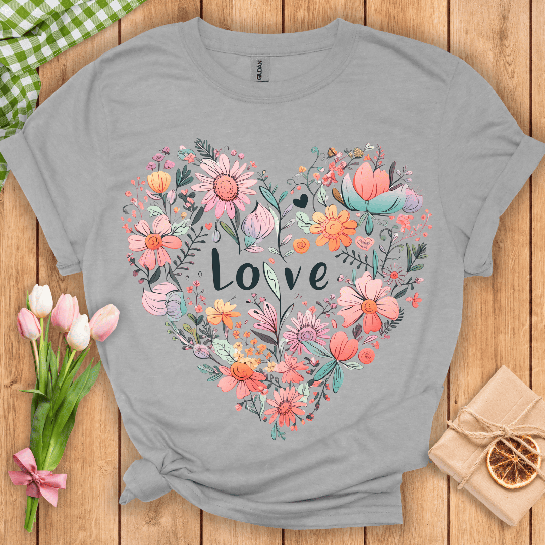 Love Heart Unisex Tee