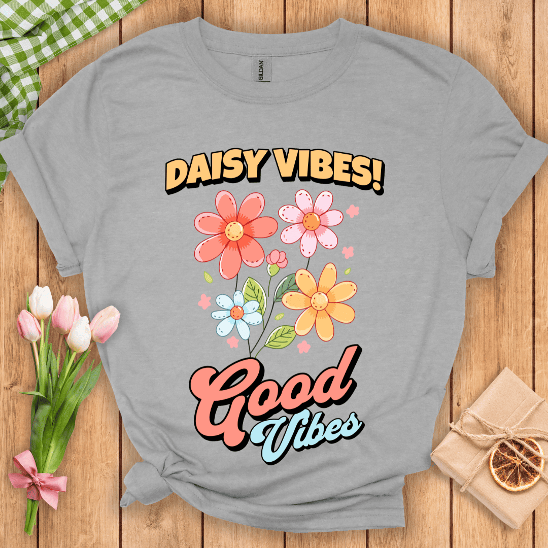 Daisy Vibes Good Vibes Unisex Tee