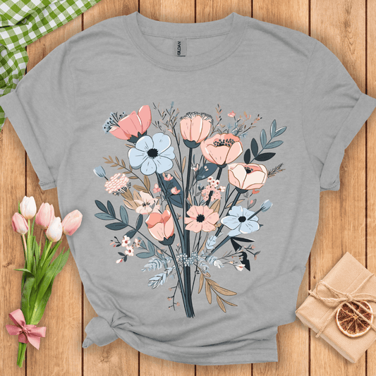 Wildflowers Bouquet Unisex Tee