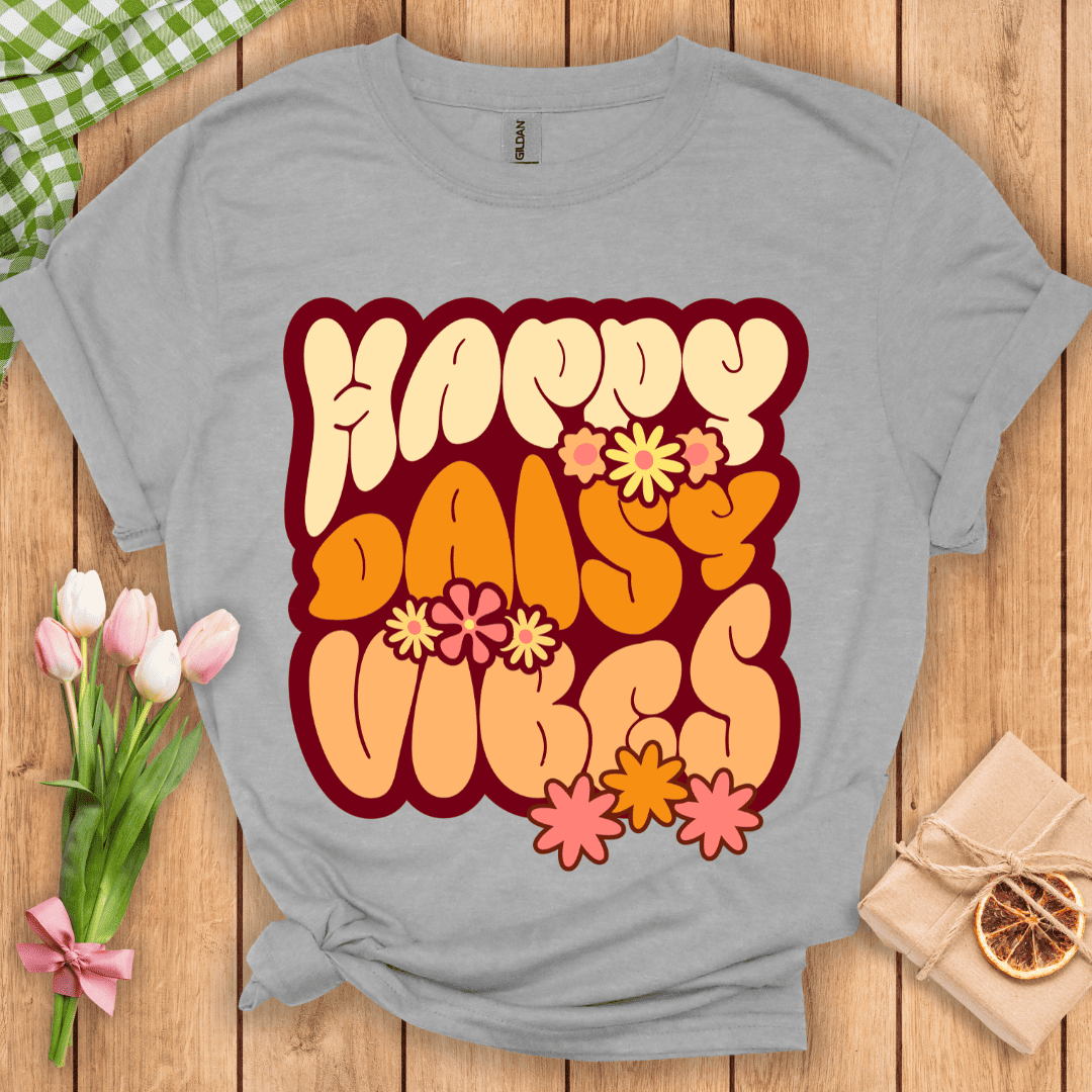 Happy Daisy Vibes Unisex Tee