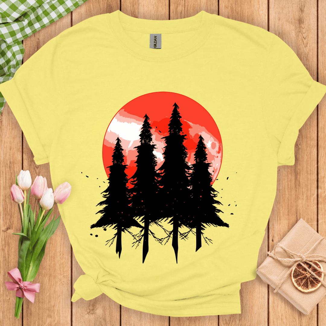 Red Sunset Unisex Tee