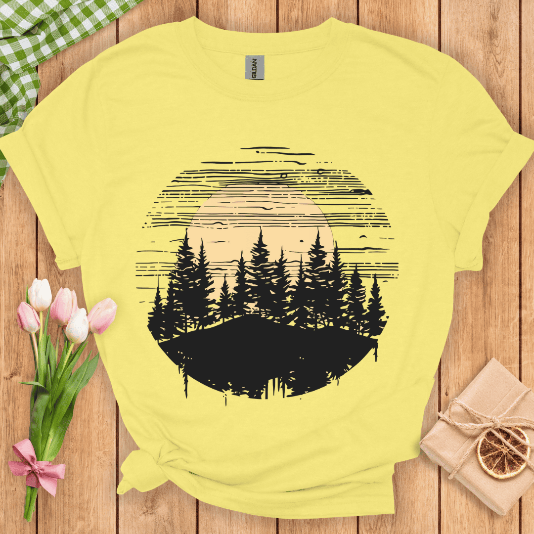 Forest Sunset Unisex Tee
