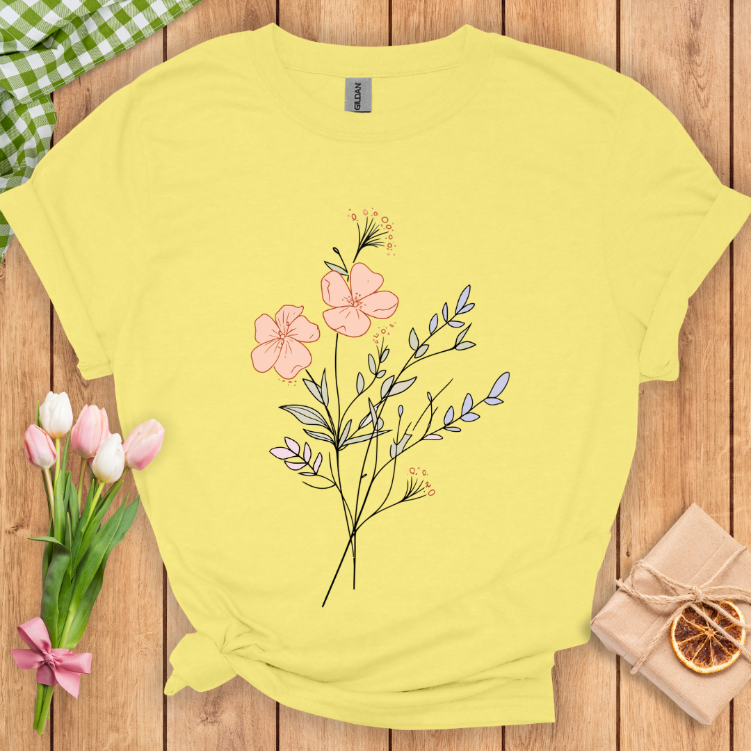 Floral Beauty Unisex Tee
