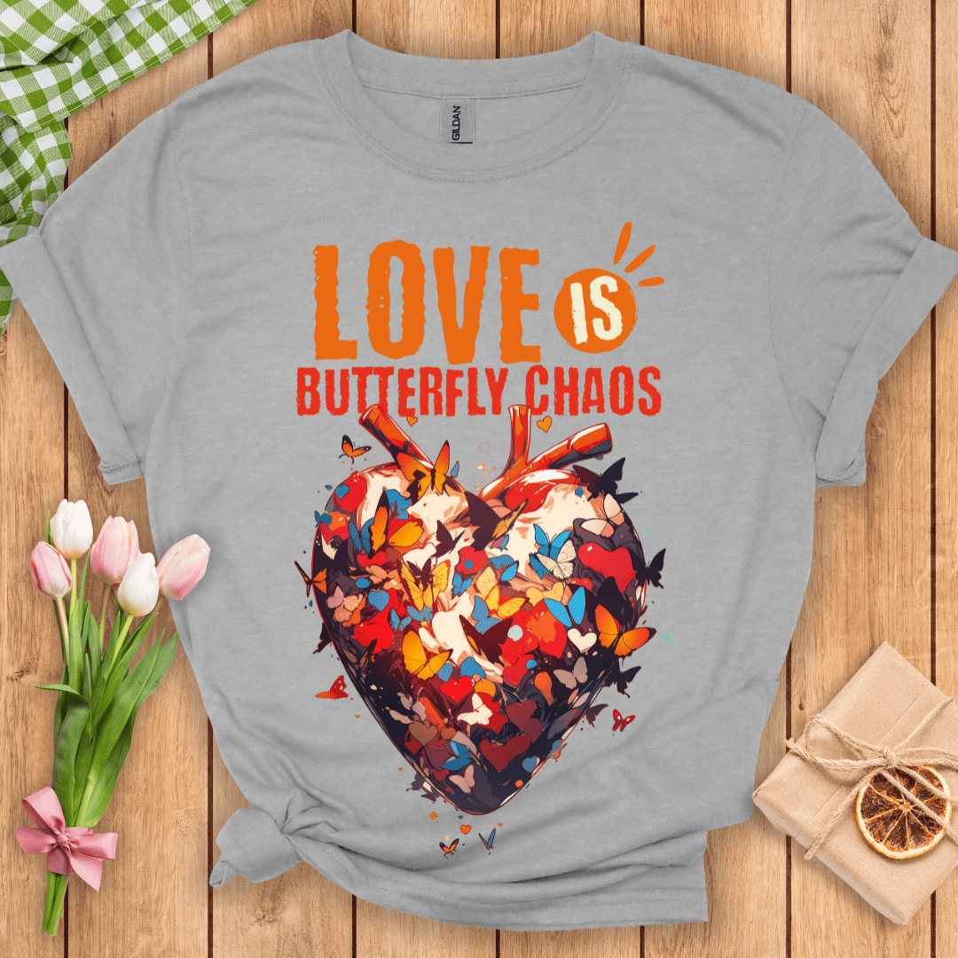 Love Is Butterfly Chaos Unisex Tee