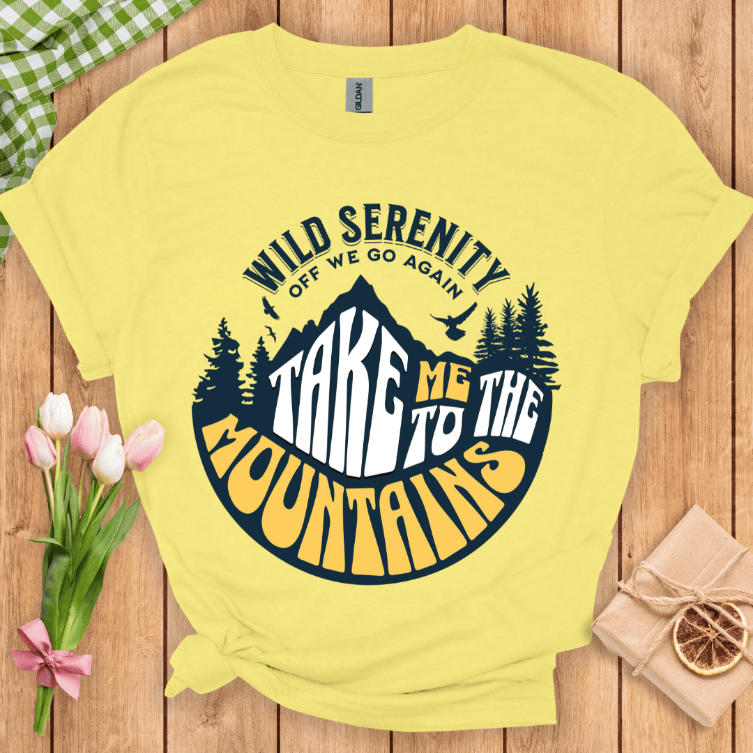 Take Me To The Mountains Unisex Tee