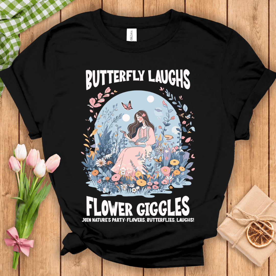 Butterfly Laughs Unisex Tee