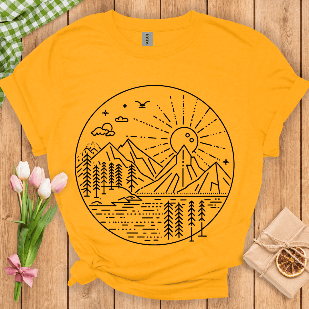 Mountains Unisex Tee