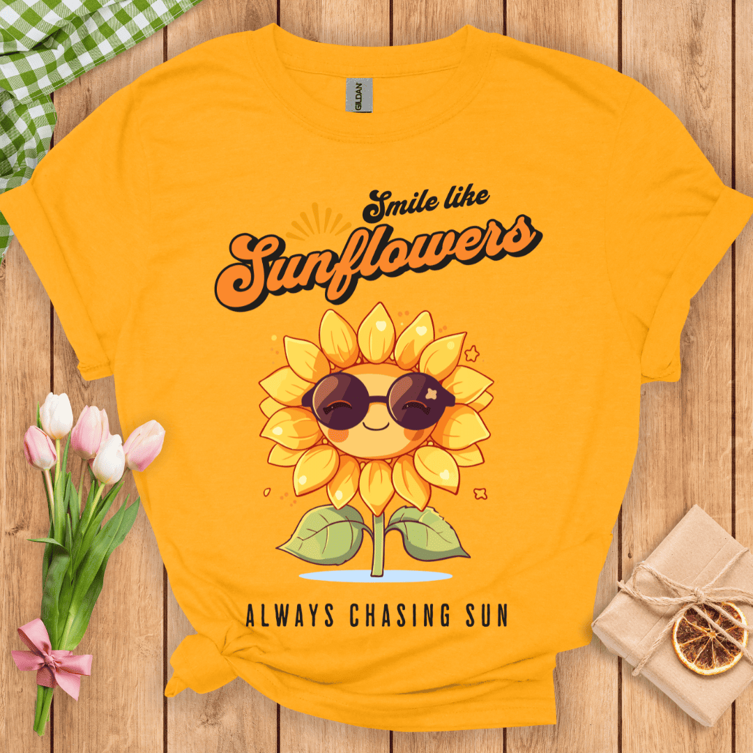 Smile Like Sunflowers Unisex Tee