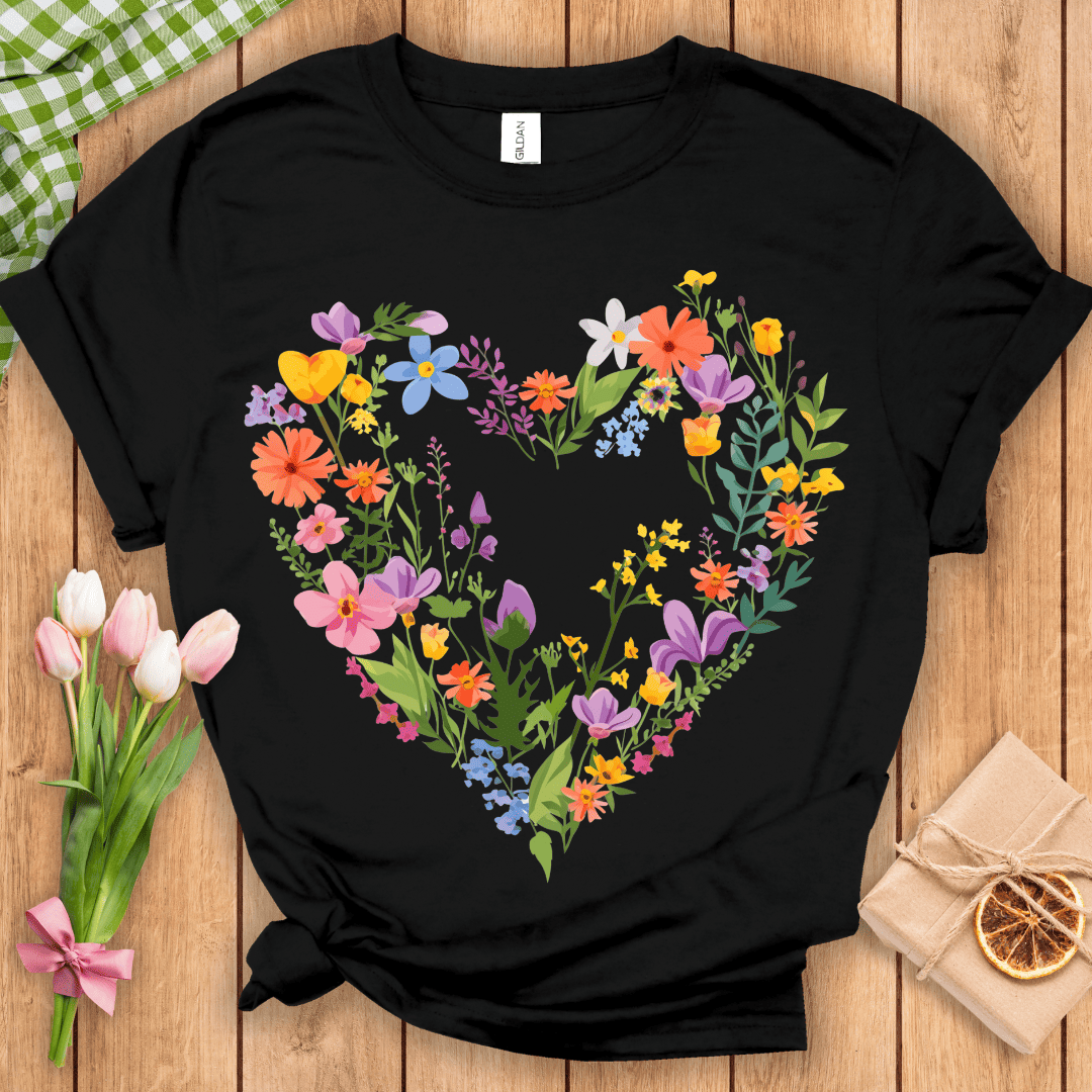 Heart of Wildflowers Unisex Tee