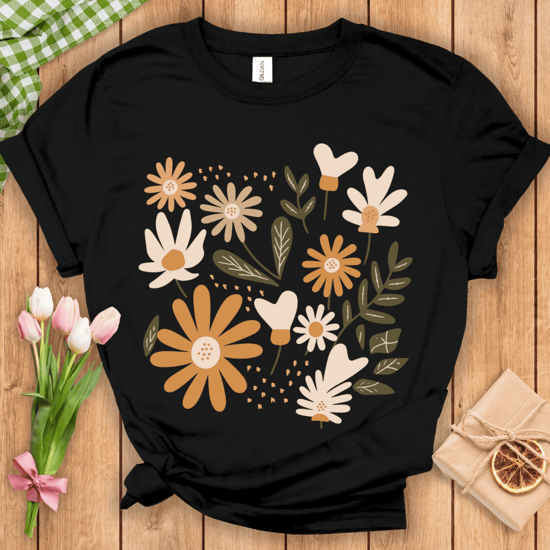 Boho Wildflowers Unisex Tee