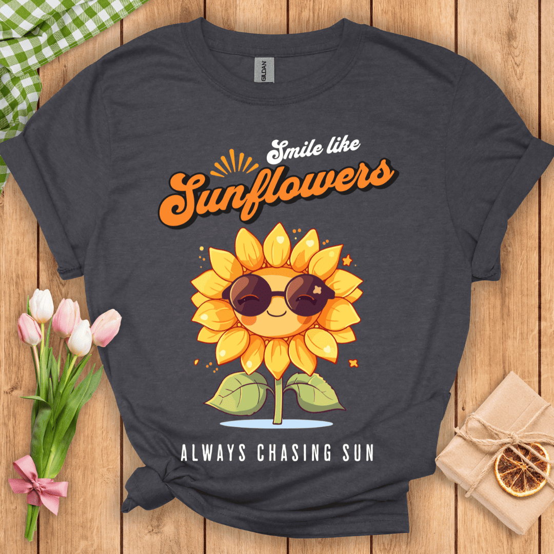 Smile Like Sunflowers Unisex Tee