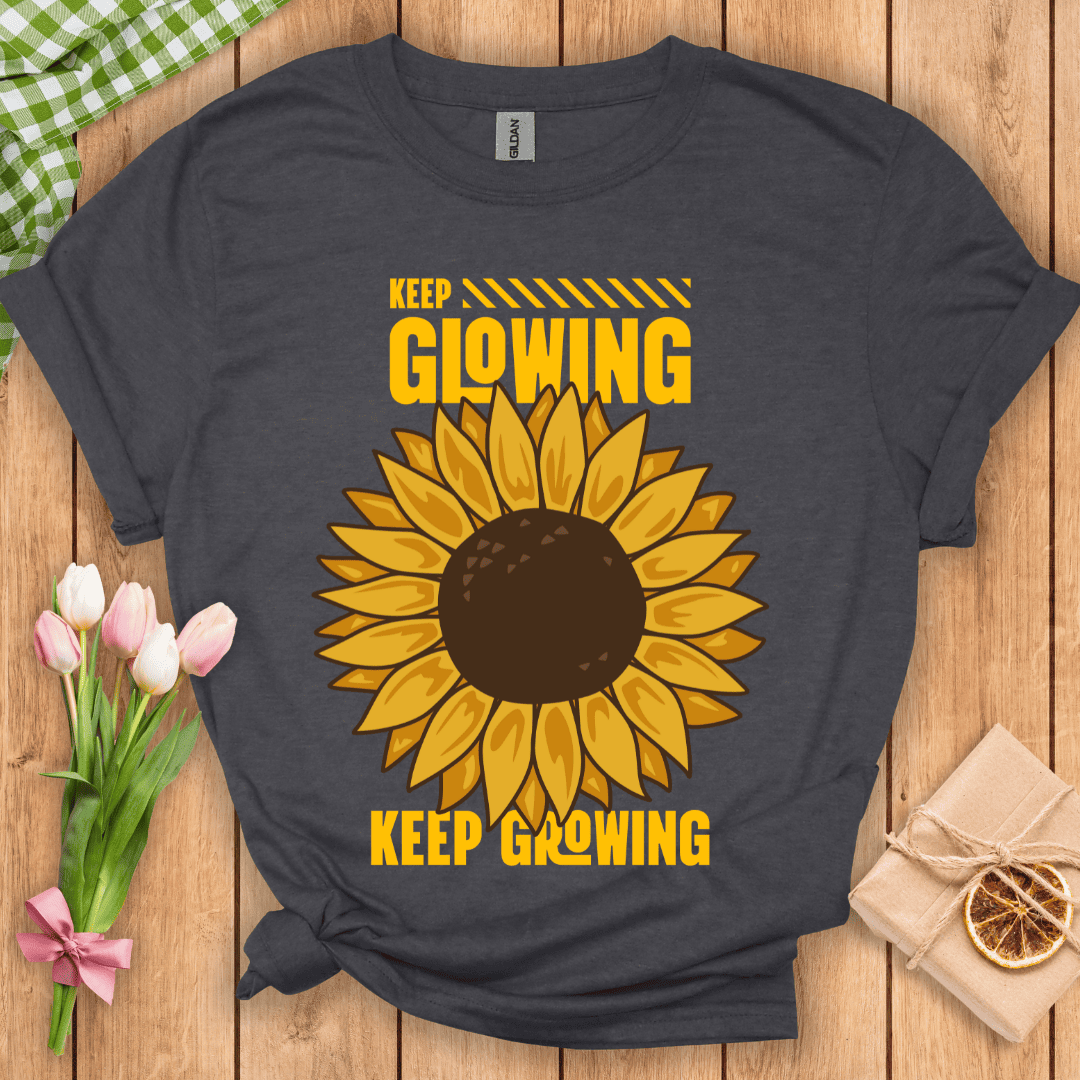 Keep Glowing Keep Growing Unisex Tee