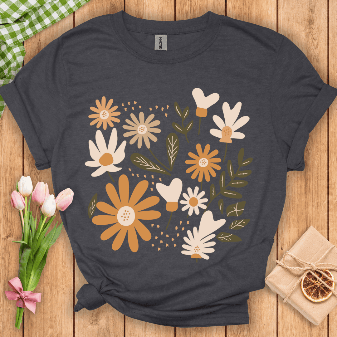 Boho Wildflowers Unisex Tee