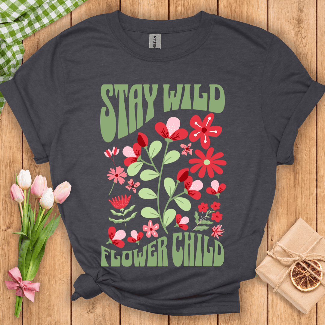 Stay Wild Flower Child Unisex Tee