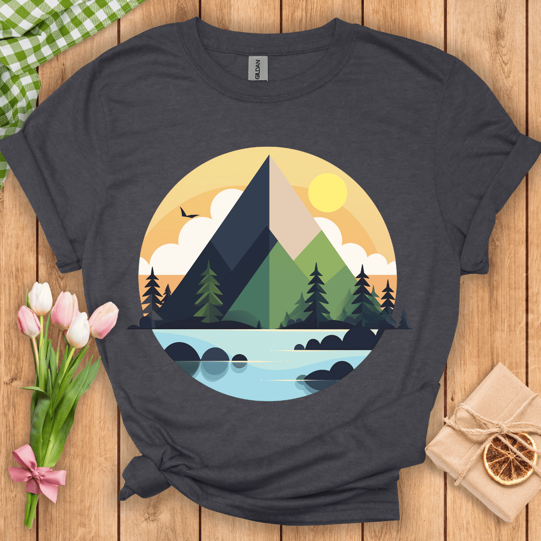Lake Mountain Unisex Tee