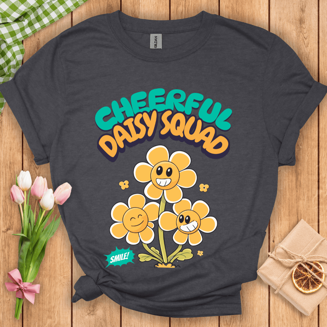 Cheerful Daisy Squad Unisex Tee