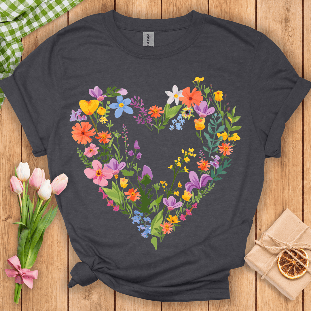 Heart of Wildflowers Unisex Tee