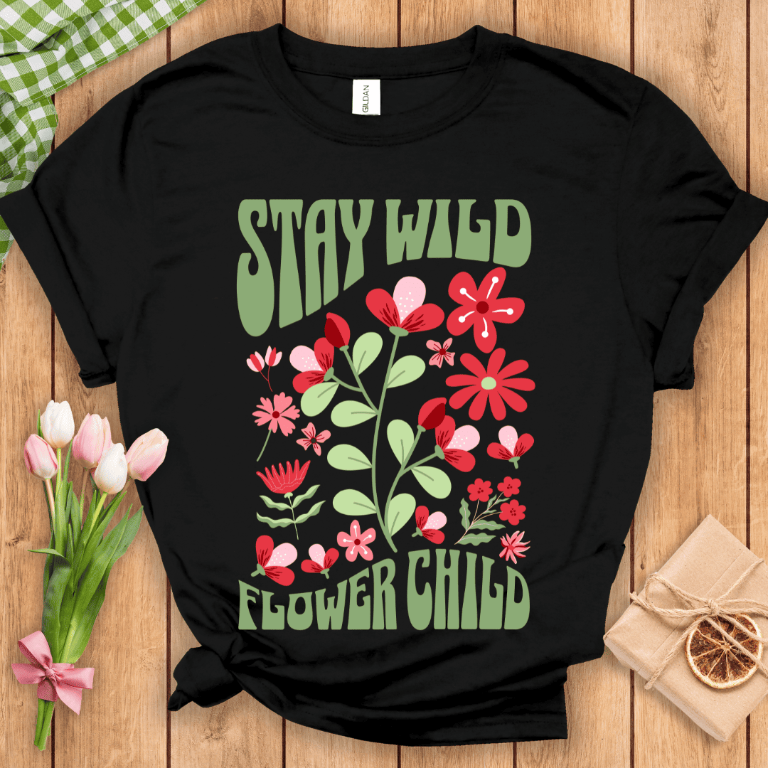 Stay Wild Flower Child Unisex Tee