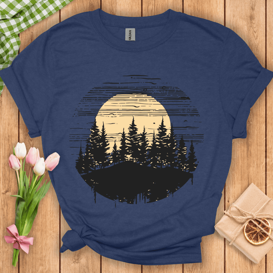 Forest Sunset Unisex Tee