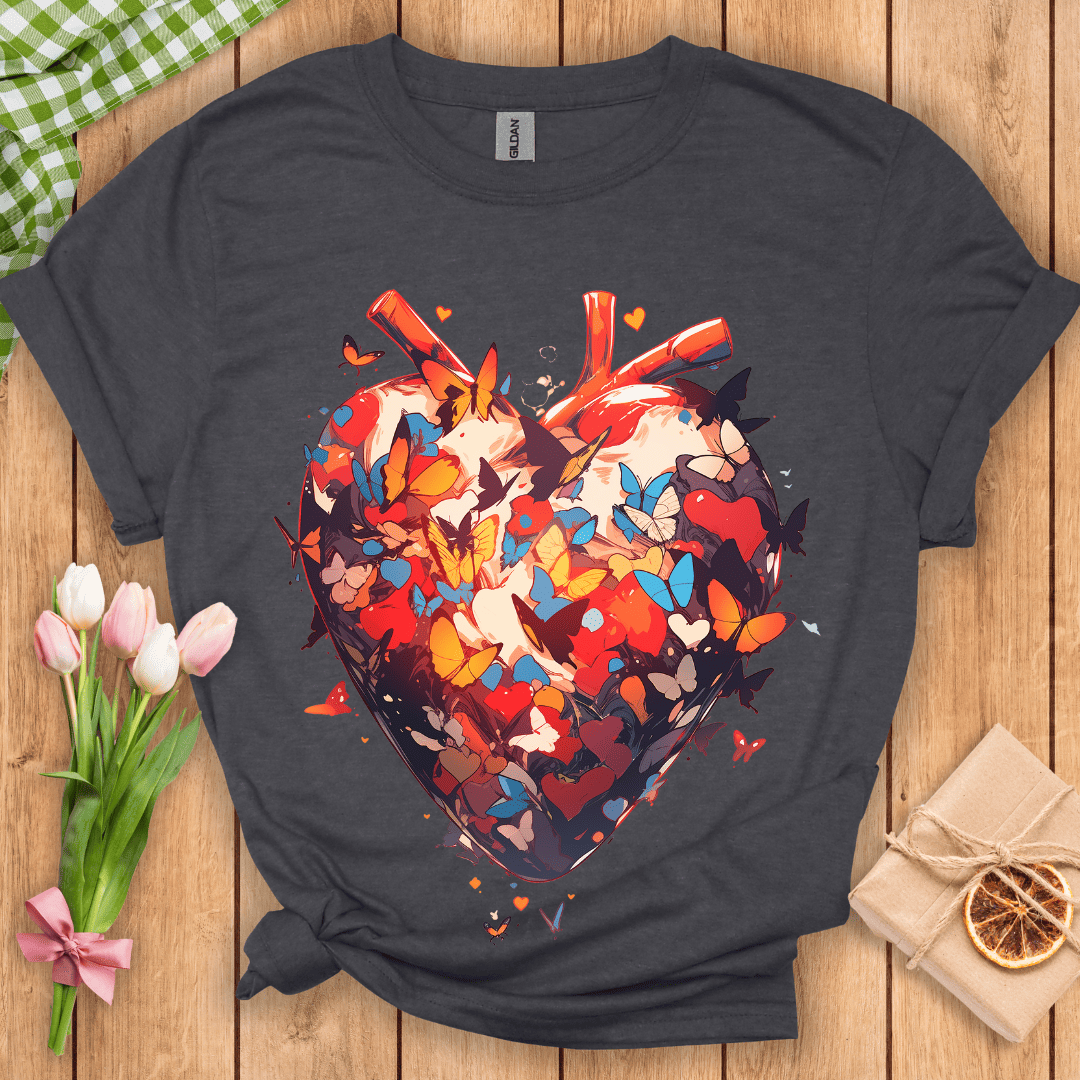 Fluttering Heartbeats Unisex Tee